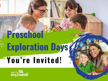 Preschool Exploration Days