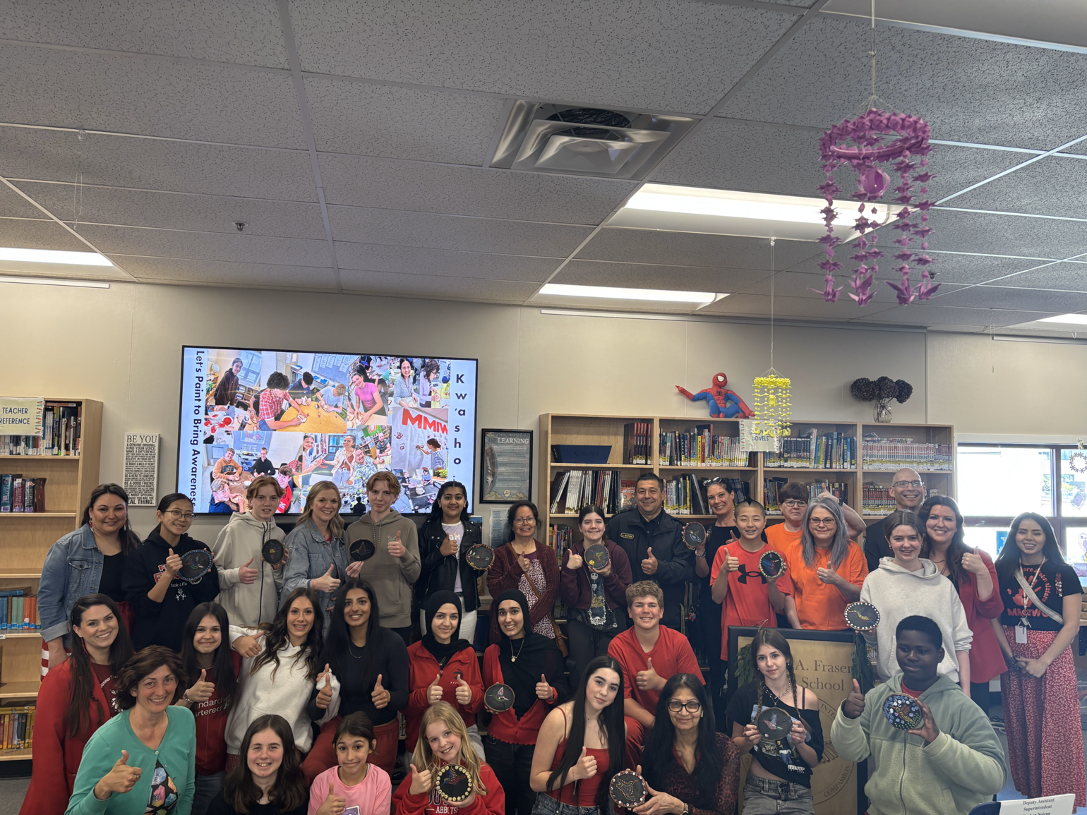 W.A. Fraser Middle Hosts Community Art Project to Honour Missing and ...