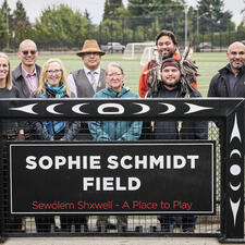 Naming of Sophie Schmidt Field